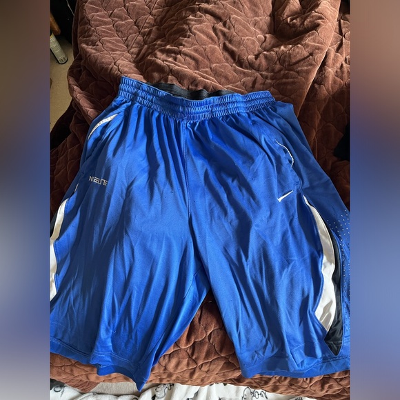 Nike Elite (Blue) Basketball Shorts - Large - Picture 5 of 5